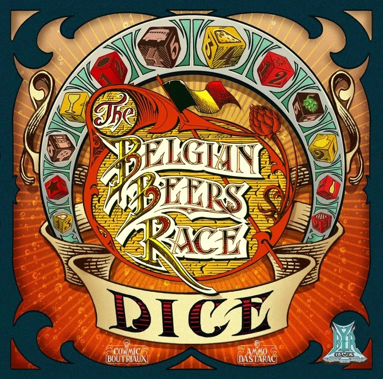 Belgium Beers Race Dice